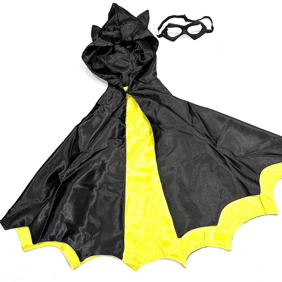 Chasing Fireflies Batgirl Sequin 3pc Halloween Cosplay Costume - Picture 7 of 8